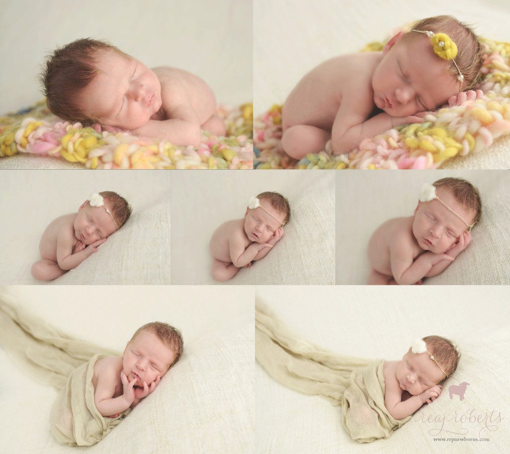 Newborn cream blanket_Reaj Roberts Photography