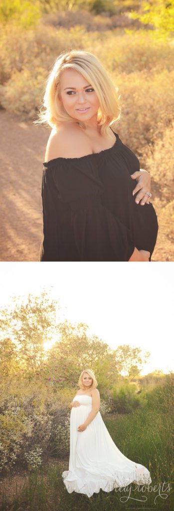 sunset maternity pictures