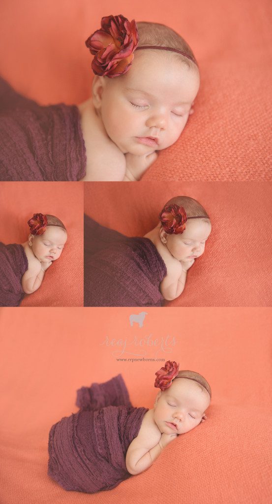 Newborn girl poses_Reaj Roberts Photography