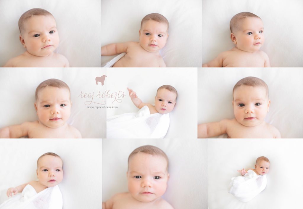 Newborn girl all white_Reaj Roberts Photography