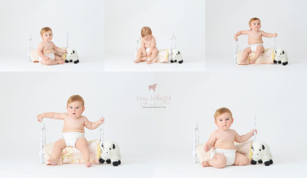 Baby Girl in Diaper_Reaj Roberts Photography