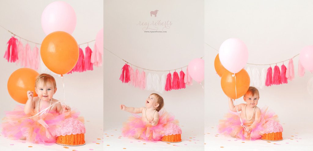Pink & orange birthday_Reaj Roberts Photography