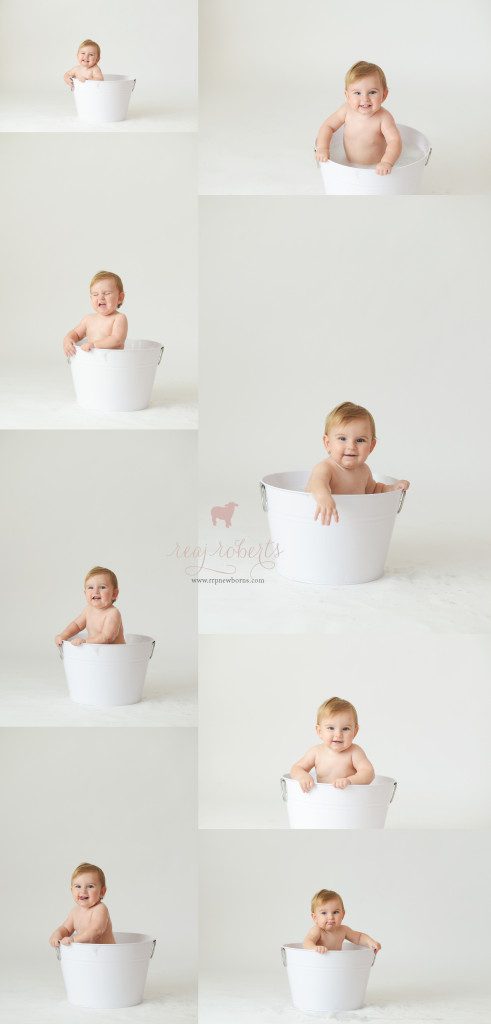 Baby in bathtub_Reaj Roberts Photography