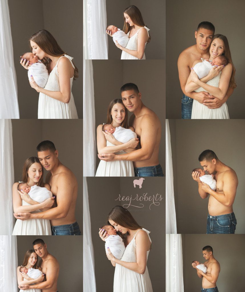 Newborn Family Photos_Reaj Roberts Photography