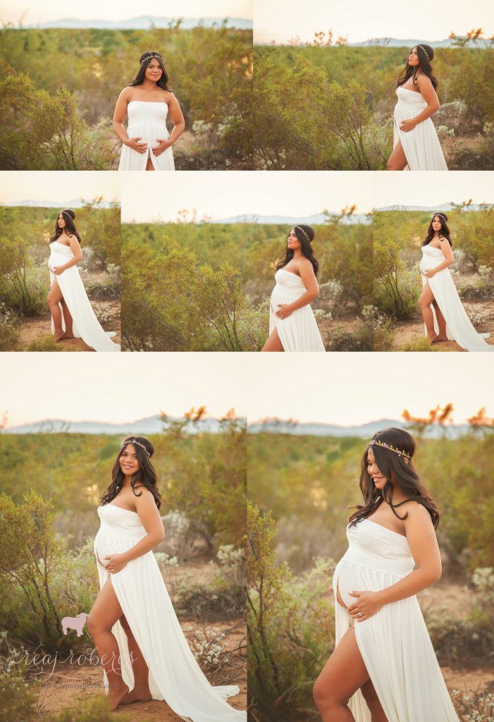 Desert maternity photos_Reaj Roberts Photography