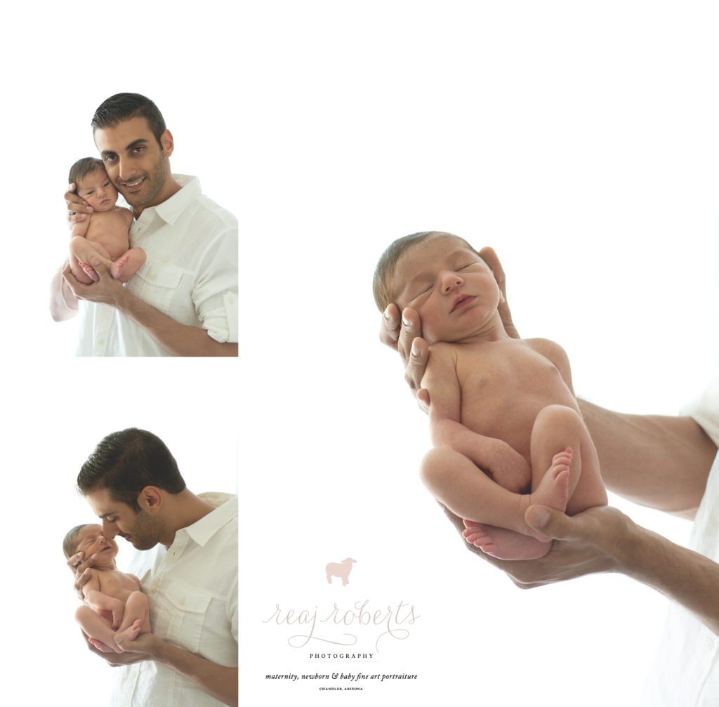 Arizona Photographer Newborn & Father