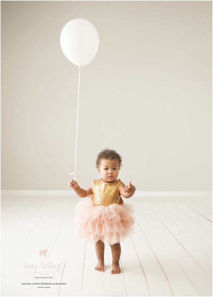 Little Trendsetters Sequins Dress Baby Photography Chandler