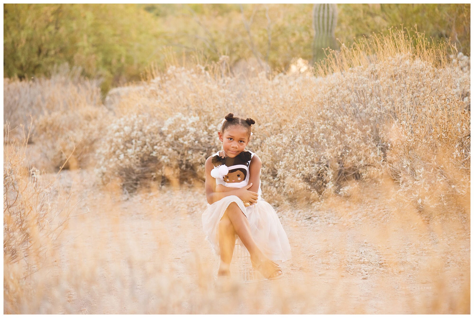 Desert Sunset Child Photographer Chandler Area