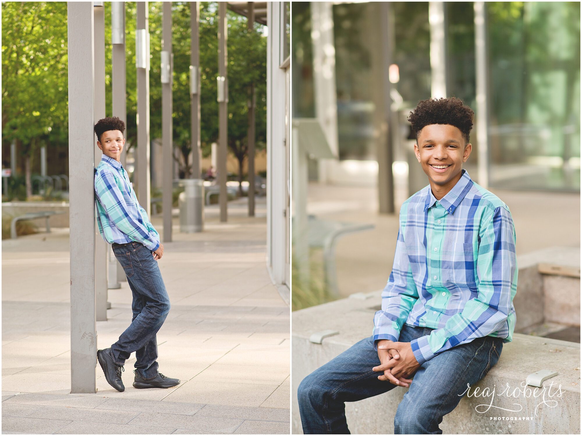 Casual high school senior photos for guys | Chandler, AZ | Reaj Roberts Photography