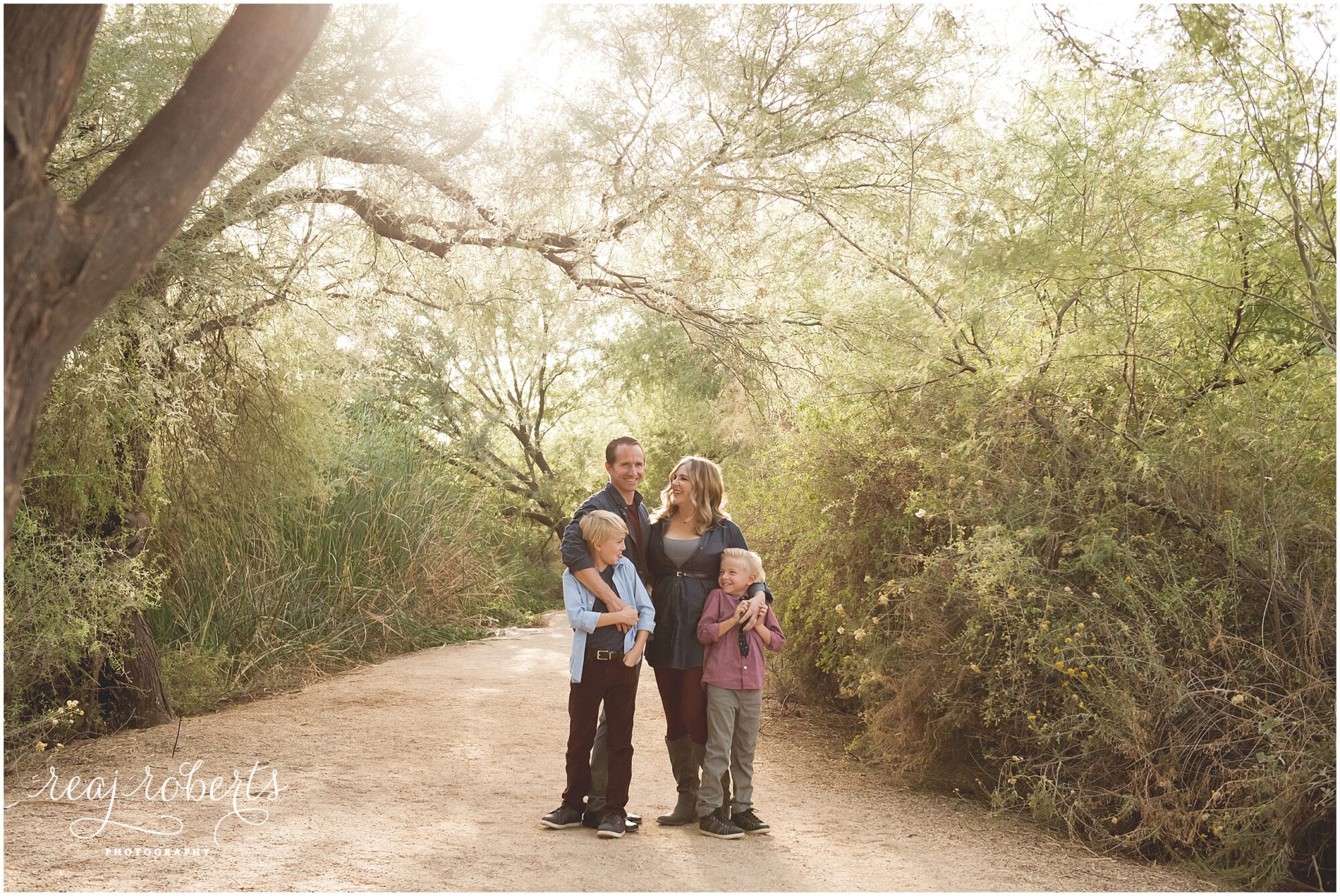 Family Photos at the Riparian Reserve | Gilbert, AZ Family Photographer | Reaj Roberts Photography