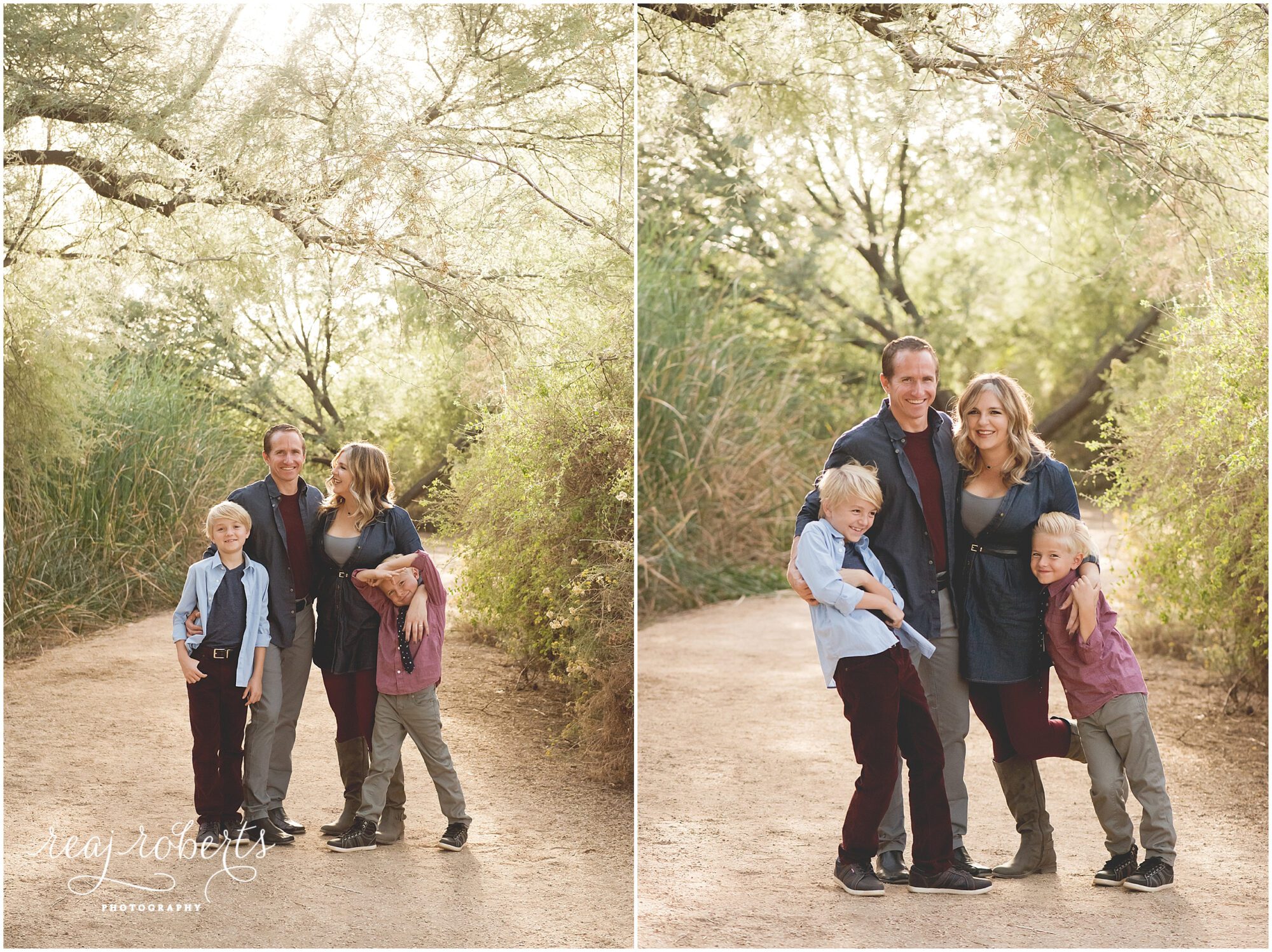 Family Photos at the Riparian Reserve | Gilbert, AZ Family Photographer | Reaj Roberts Photography