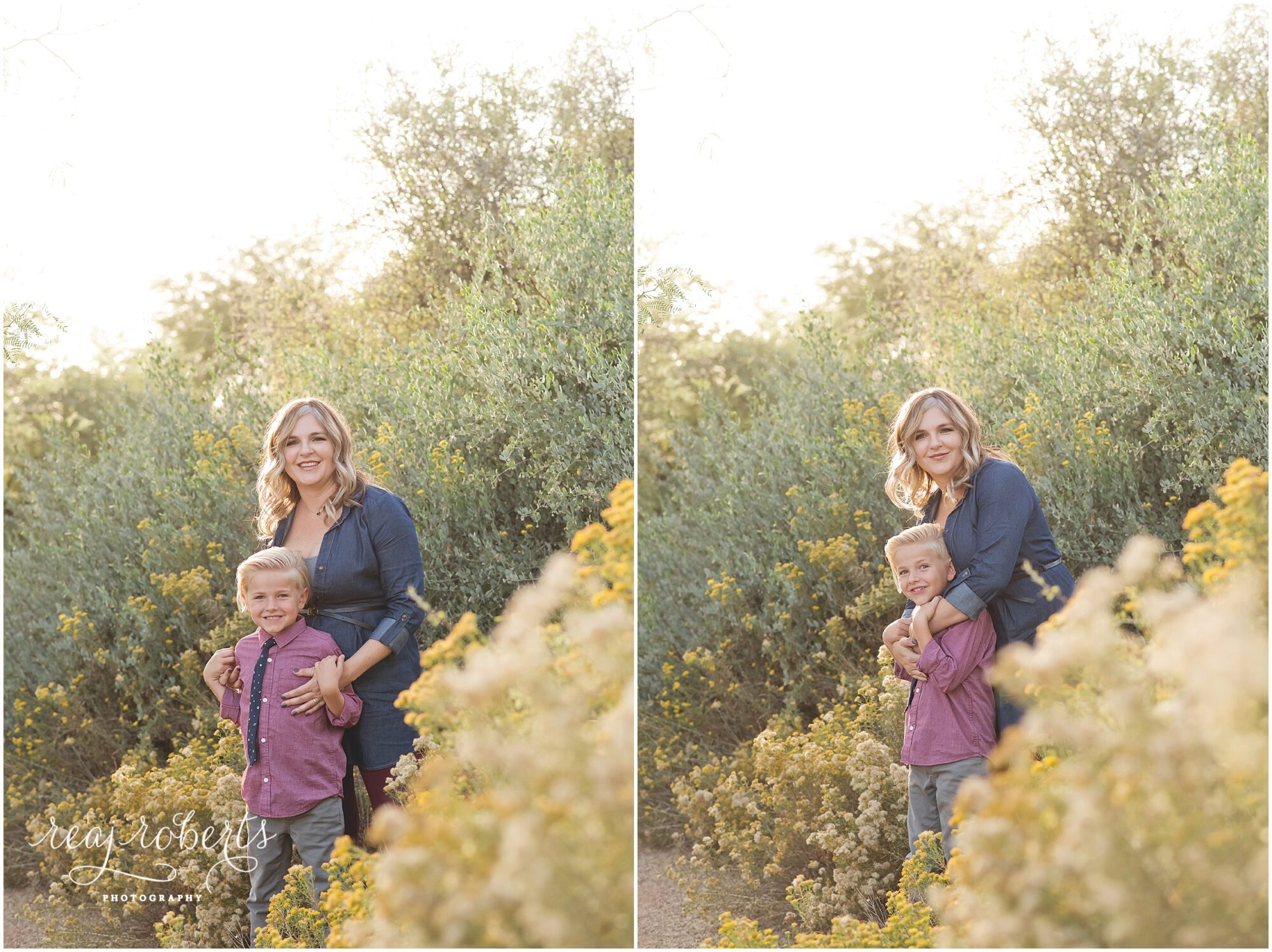 Mother and son poses | Reaj Roberts Photography