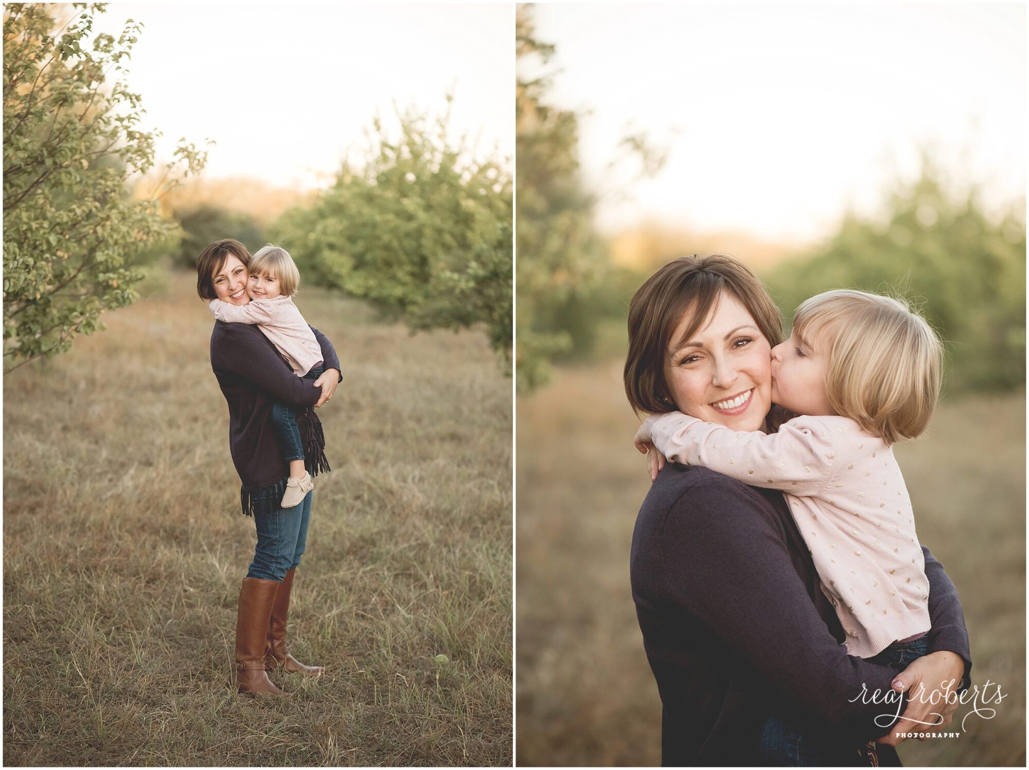 Little girl with momma, fall family photography | Reaj Roberts Photography