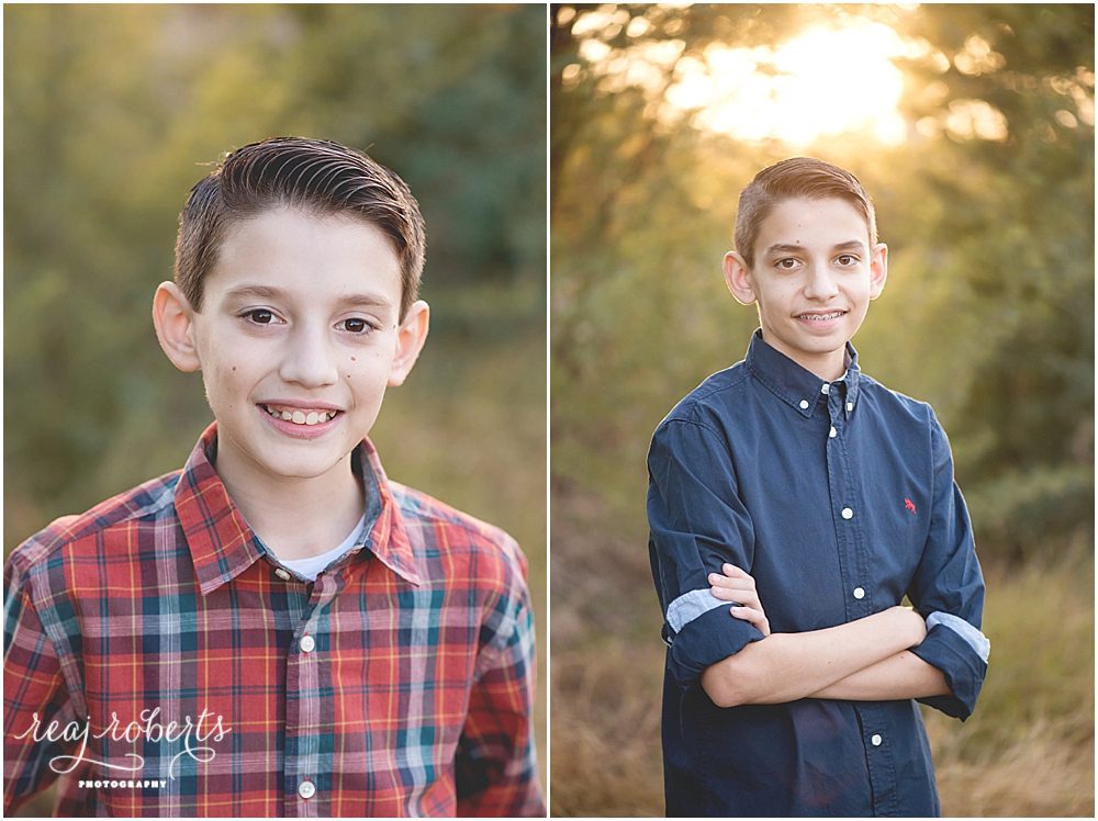 Brother Poses Chandler Family Photographer | Reaj Roberts Photography