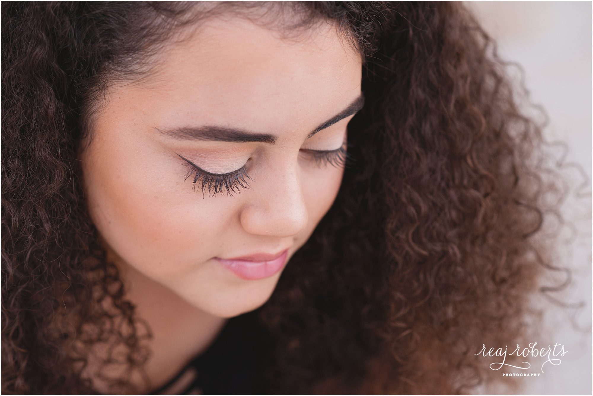 Tween headshot closeup eyelashes | © Reaj Roberts Photography | Chandler, Arizona