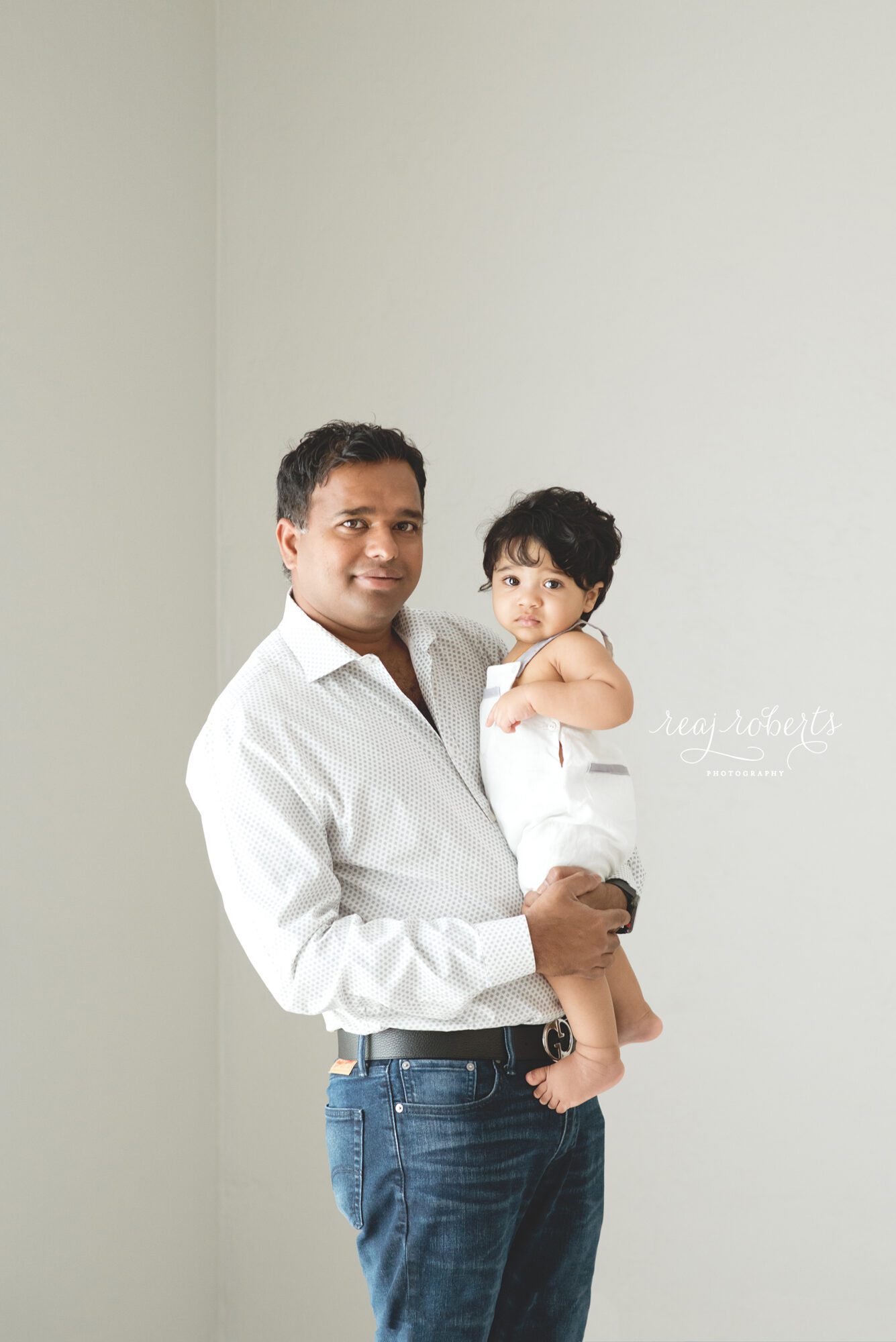 Father and Baby Poses | Chandler Photographer