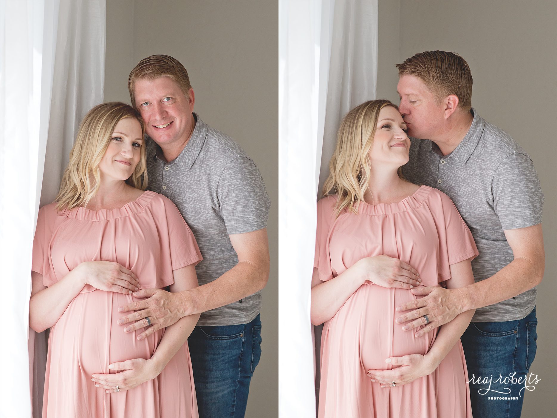 Couples maternity session Chandler Photographer | Reaj Roberts Photography
