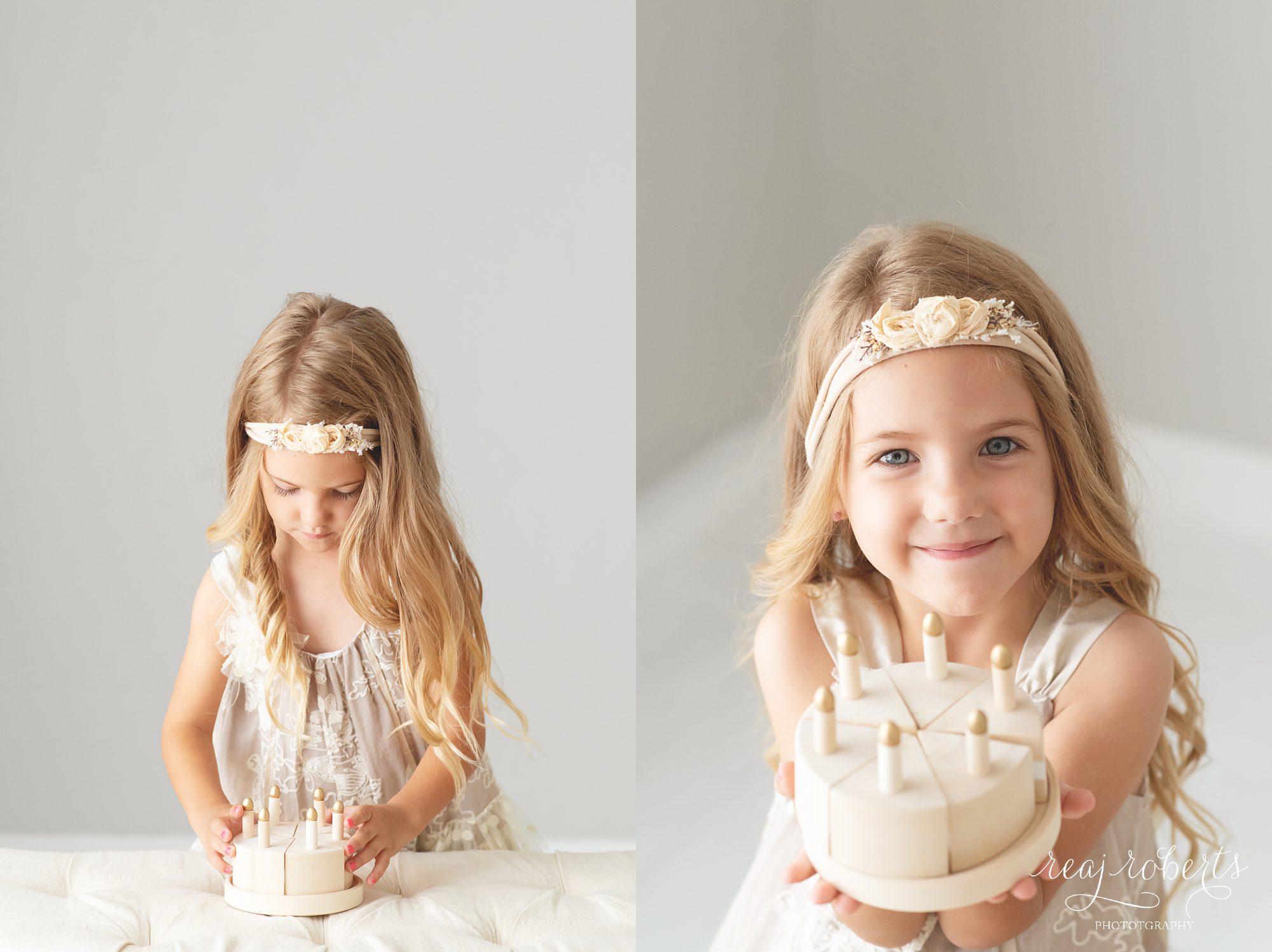 4 year old birthday photos Phoenix Family and Child Photographer | Reaj Roberts Photography